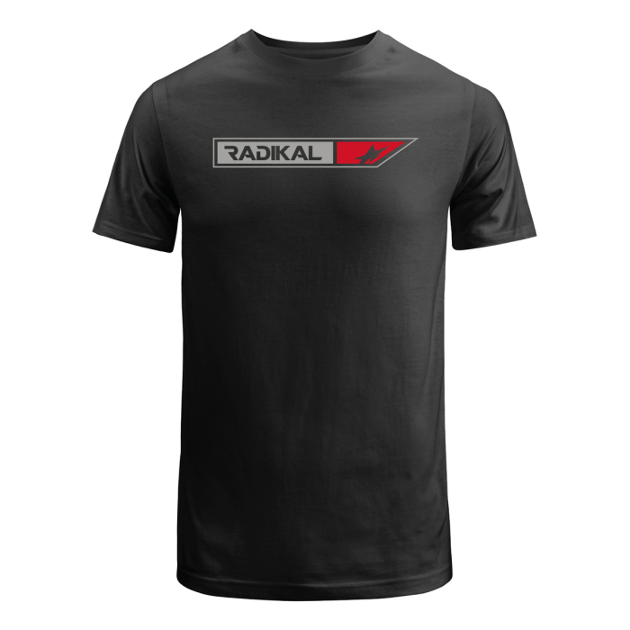 Remera Algodon Radikal Box Negra - Imagen 1