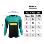 Jersey Aqua - Radikal - Motocross / Atv - Imagen 4