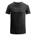 Remera Algodon Radikal Factory Black