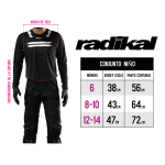 Jersey Radikal Niño Race Negro - Motocross / Atv / Mx - Imagen 4