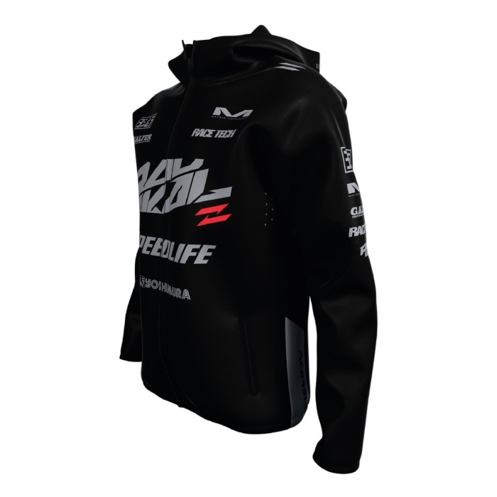 Rompeviento Zero Negro Radikal Racing Motocross/atv/mtb - Imagen 2
