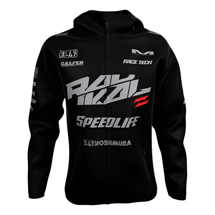 Rompeviento Zero Negro Radikal Racing Motocross/atv/mtb - Imagen 1