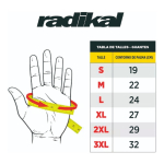 Guantes Impermeables Moto Radikal Ride Smart Touch - Imagen 8