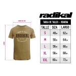 Remera Algodon Radikal Destined Beige - Imagen 2