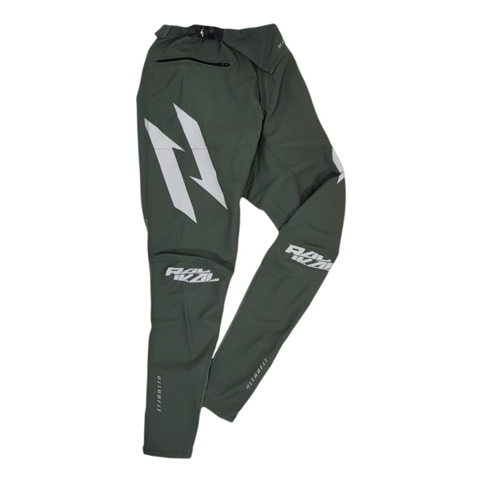 Pantalon Radikal Racing Dh Verde Bici Bike Bmx Mtb - Imagen 1