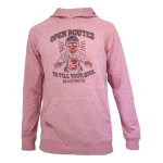 Buzo Hoodie Braap Gris Rosa