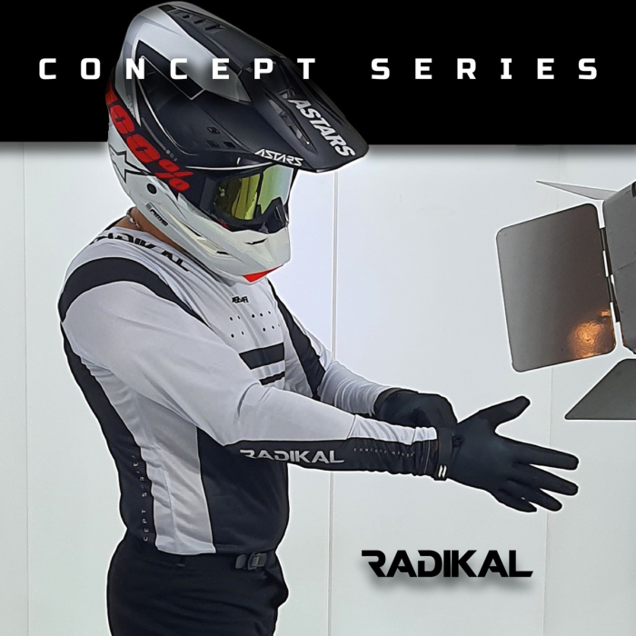 Jersey Concept Series Gris - Radikal - Motocross / Atv - Imagen 5