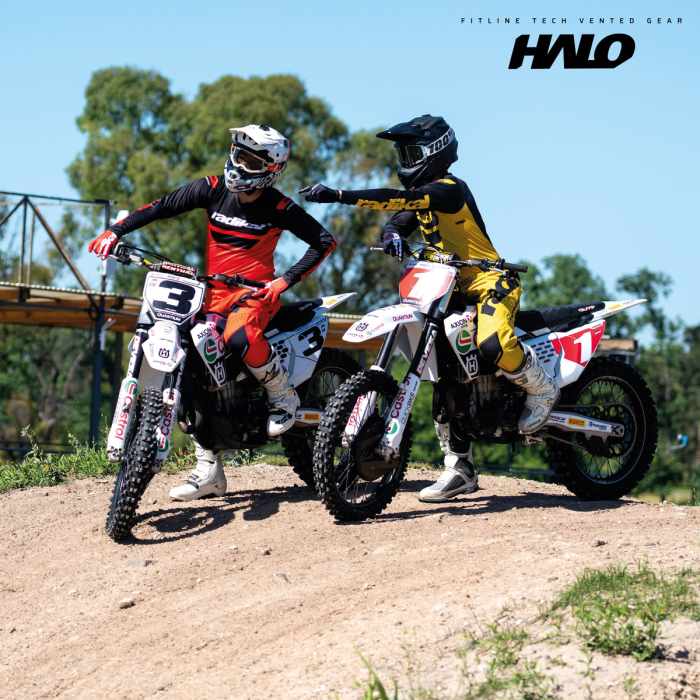 Conjunto Radikal Halo Rojo - Motocross / Atv / Mx - Imagen 4
