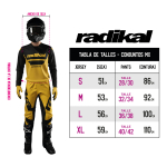 Conjunto Radikal Halo Gold - Motocross / Atv / Mx - Imagen 6