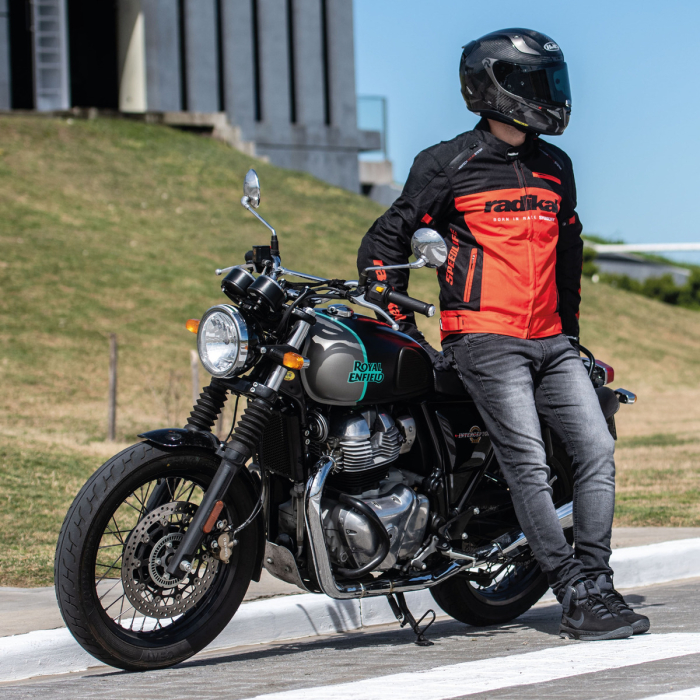 Campera Moto Radikal Ride Impermeable Proteccion Desmontable - Imagen 16