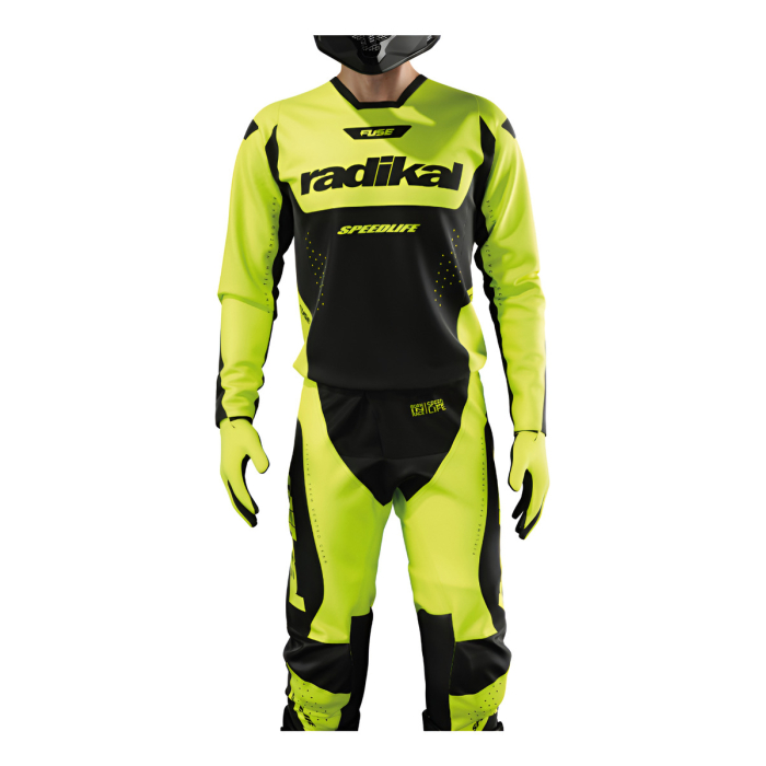 Conjunto Radikal Fuse Fluo - Motocross / Atv / Mx - Imagen 1