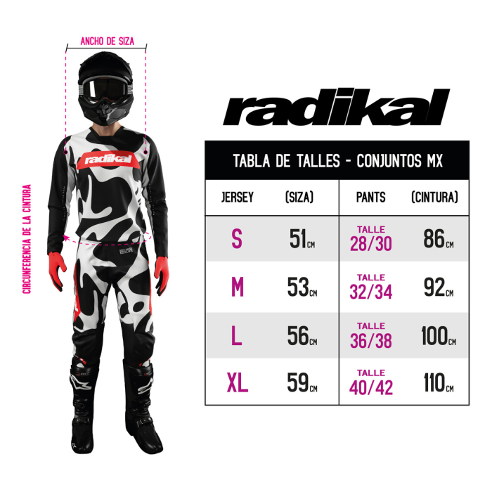 Conjunto Radikal Slot - Motocross / Atv / Mx - Imagen 6