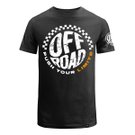 Remera Algodon Off Road Negra Radikal