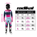 Conjunto Radikal Sky Celeste - Motocross / Atv / Mx - Imagen 5