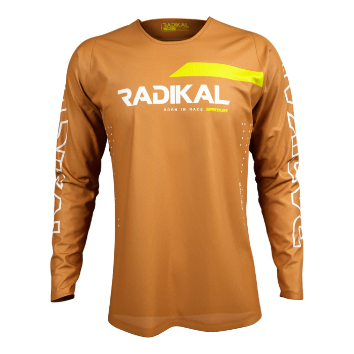 Jersey Downhill Signature Caqui Radikal Racing Dh -mtb - Imagen 1