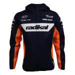 Rompeviento Campera Iron Naranja-azul Radikal Racing