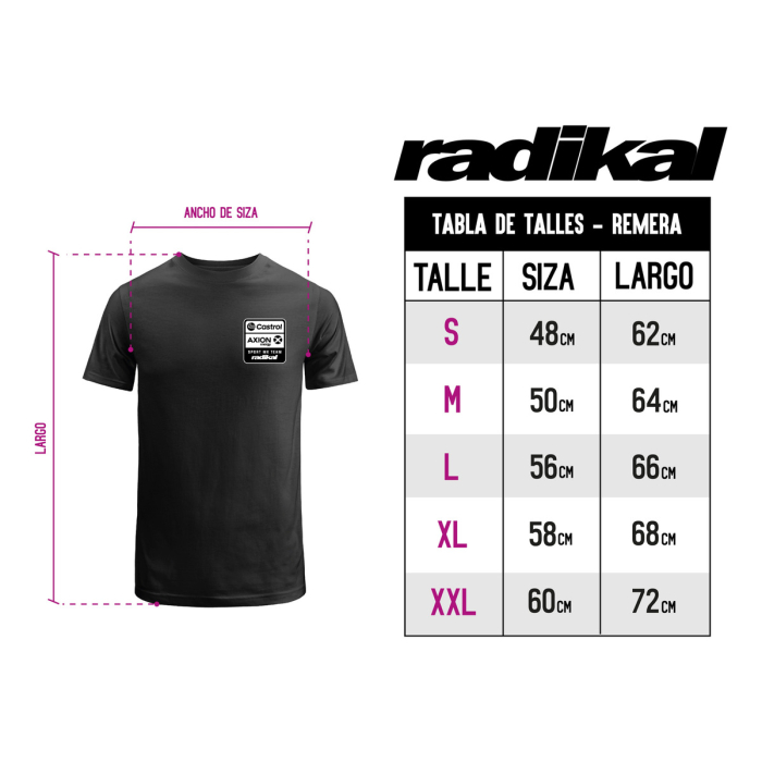 Remera Algodon Radikal Team Rider - Imagen 3