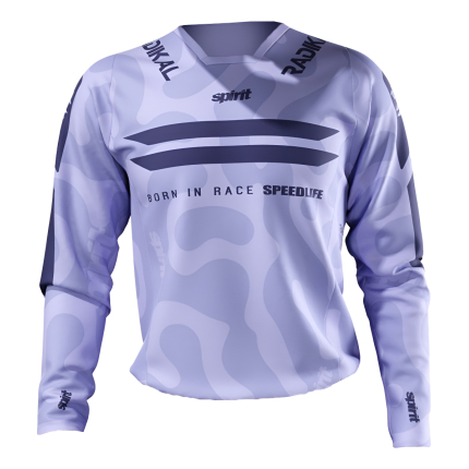 Oferta Jersey Spirit Lila Mx - Radikal - Motocross / Atv