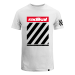 Remera Algodon Psico Blanca Radikal