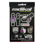 Plancha Stickers Team Radikal