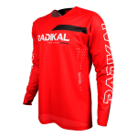 Jersey Downhill Signature Rojo Radikal Racing Dh -mtb - Imagen 2