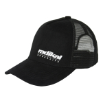 Gorra Trucker Fx Negra Radikal Racing