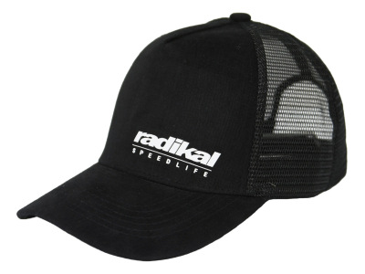 Gorra Trucker Fx Negra Radikal Racing