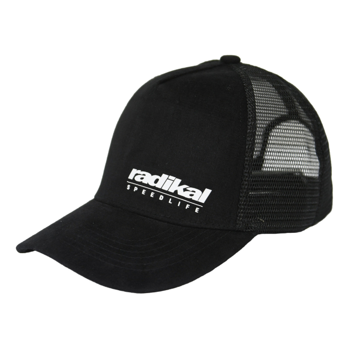 Gorra Trucker Fx Negra Radikal Racing - Imagen 1