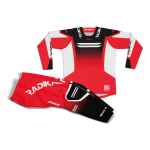 Conjunto Radikal Flux Red Factory - Motocross / Atv / Mx - Imagen 4
