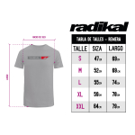 Remera Algodon Radikal Box Gris Claro - Imagen 2