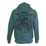 Campera Friza Algodon Braap Verde - Imagen 2