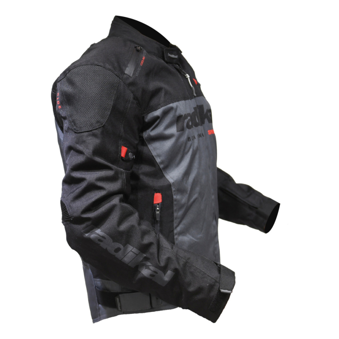 Campera Moto Radikal Ride Impermeable Proteccion Desmontable - Imagen 11