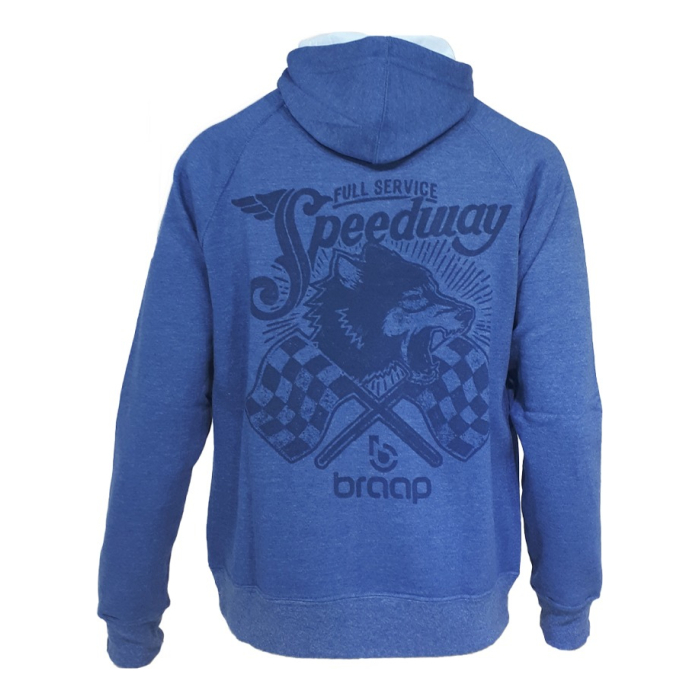 Campera Friza Algodon Braap Azul - Imagen 2