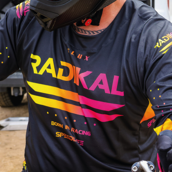 Conjunto Radikal Flux Gravity - Motocross / Atv / Mx - Imagen 4