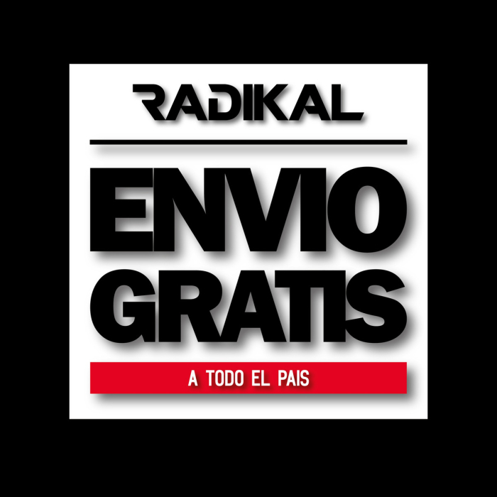 Remera Algodon Gravity Negra Radikal - Imagen 3