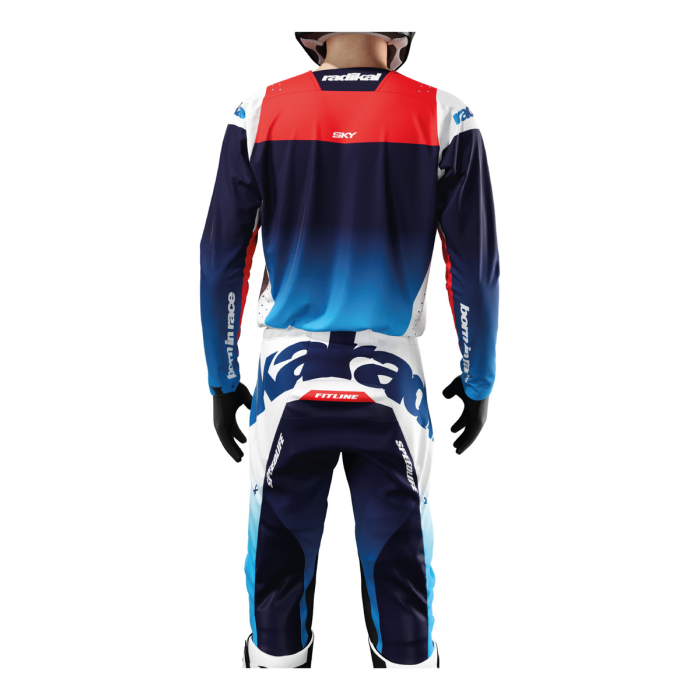 Conjunto Radikal Sky Azul - Motocross / Atv / Mx - Imagen 3