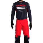 Conjunto Radikal Flux Rojo/azul - Motocross / Atv / Mx