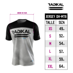 Jersey Cloud Mtb Enduro Y Trial Radikal Racing - Imagen 4