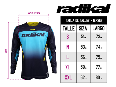 Oferta Jersey Ocean Mx - Radikal - Motocross / Atv - Imagen 4