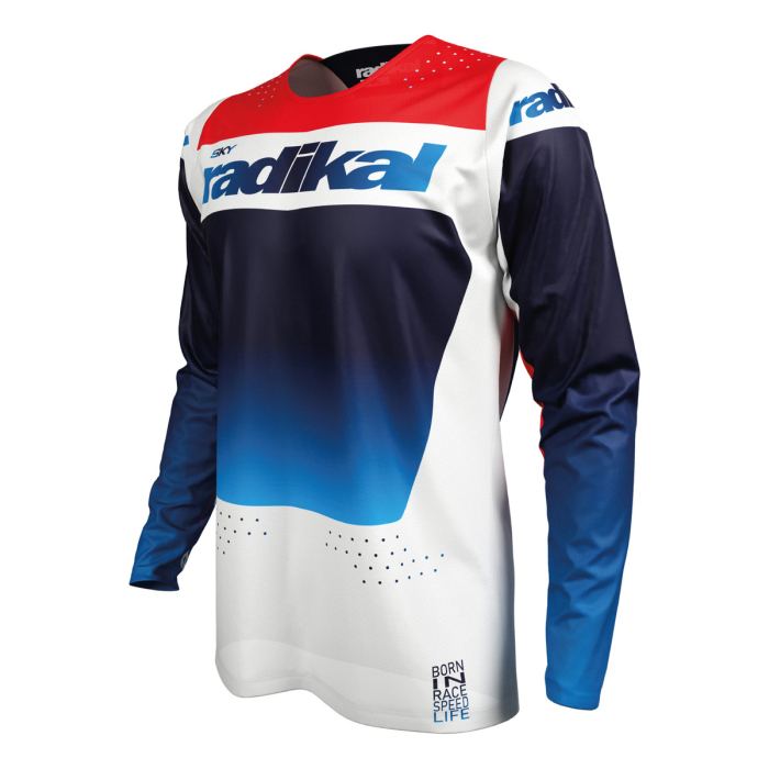 Jersey Radikal Sky Azul - Motocross / Atv / Mx - Imagen 2