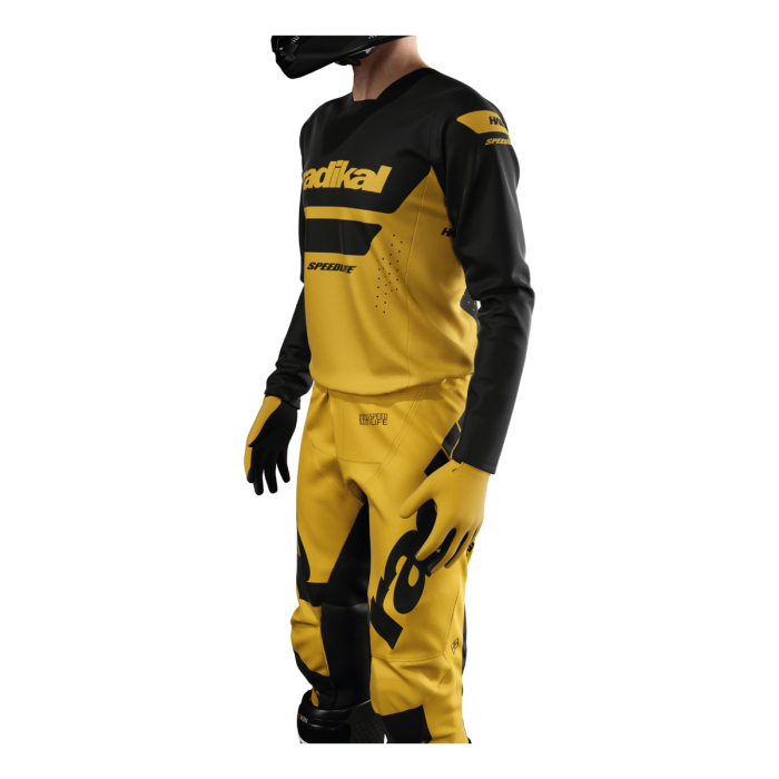 Conjunto Radikal Halo Gold - Motocross / Atv / Mx - Imagen 2