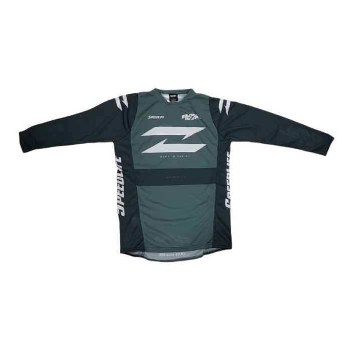 Jersey Downhill Factory Verde Radikal Racing 2023 Dh -mtb - Imagen 3