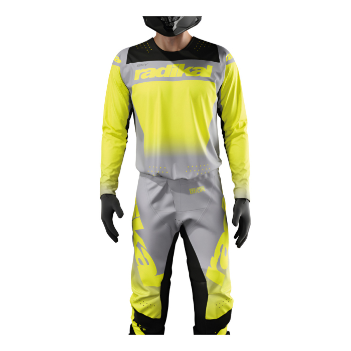 Conjunto Radikal Sky Gris - Motocross / Atv / Mx - Imagen 1
