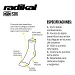 Medias Team Radikal Castrol Mx / Mtb - Imagen 4