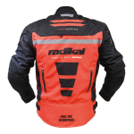 Campera Moto Radikal Ride Impermeable Proteccion Desmontable - Imagen 3