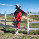 Rompeviento Campera Halo Rojo Radikal Racing - Imagen 4