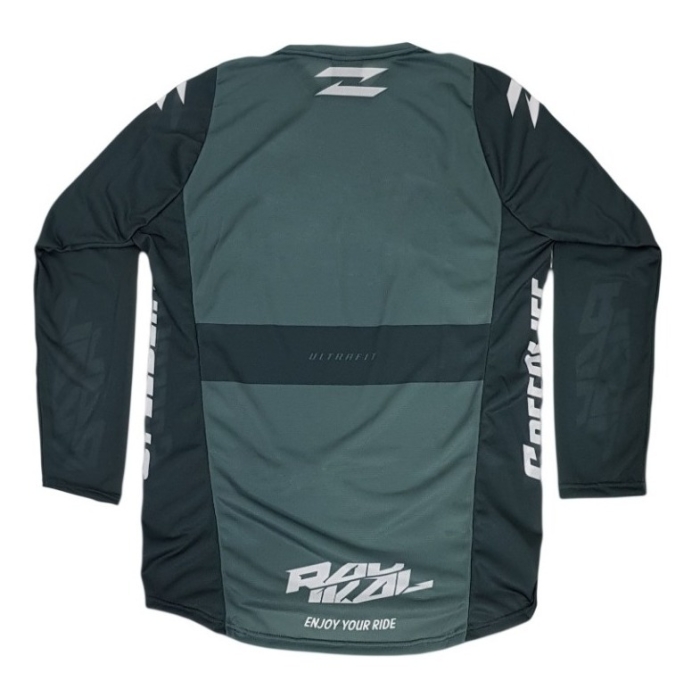 Jersey Downhill Factory Verde Radikal Racing 2023 Dh -mtb - Imagen 2