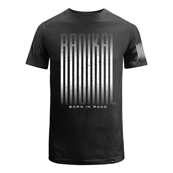 Remera Algodon Long Negra Radikal - Imagen 1