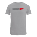 Remera Algodon Radikal Box Gris Claro