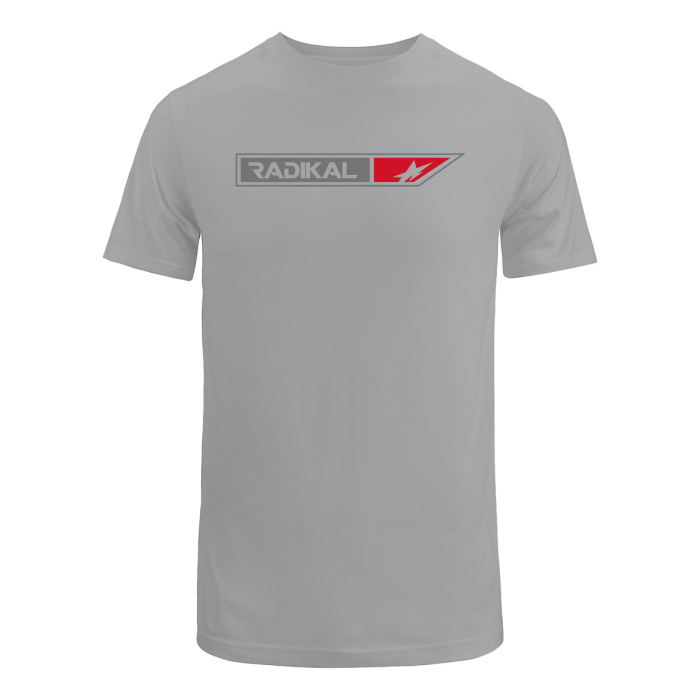 Remera Algodon Radikal Box Gris Claro - Imagen 1